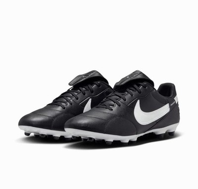 The Nike Premier III 3 FG Soccer Cleats Black White HM0265-002 Men s Size 10