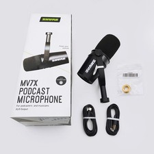 For Shure MV7X Mic Podcast Kit for Podcasting Home Recording Gaming XLR Output
