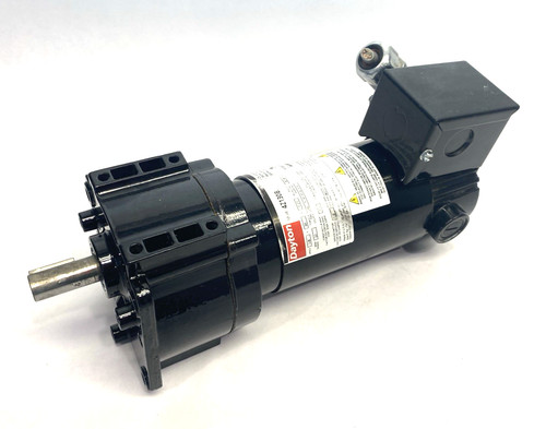 Dayton 4Z130B Parallel DC Gearmotor 90V DC, TENV, 22 RPM, 280 in-lb Max Torque
