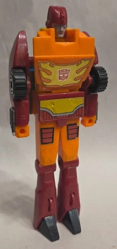 VTG 1986 Hasbro Transformers Rodimus Prime Action Figure (Front Half Only)