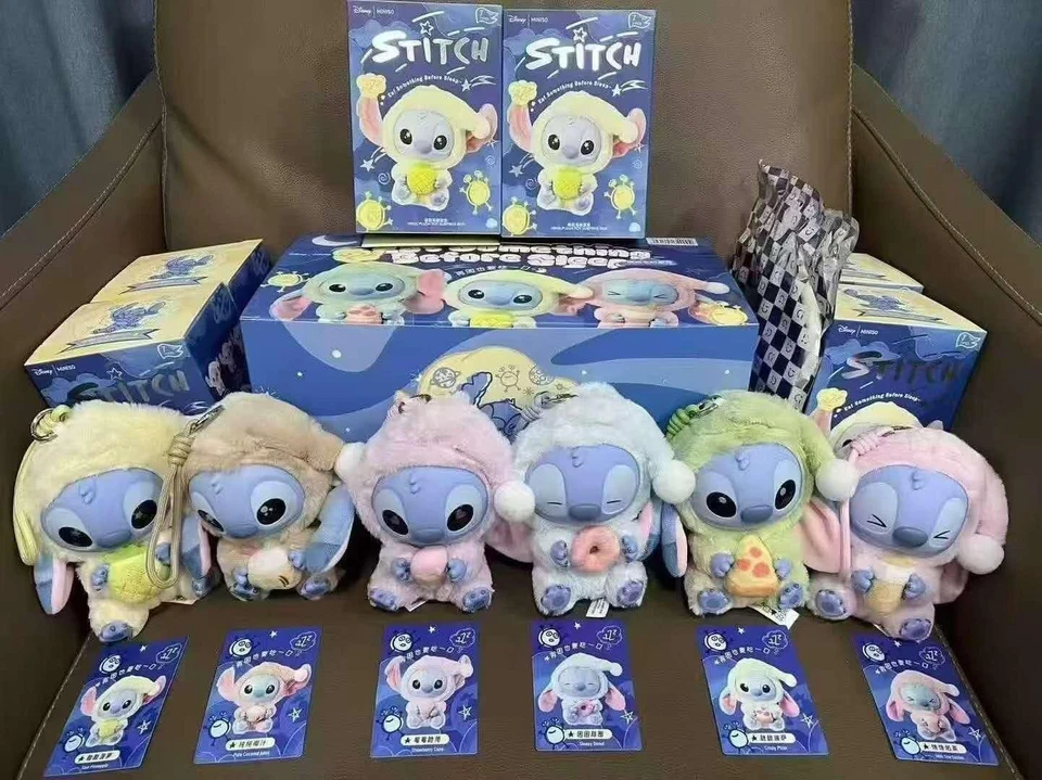 New 2025 Soft Toy Stitch Mini Lilo & Stitch Plushie Blind Box Cute Kids Labubu - Image 3 of 4