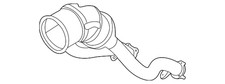 Genuine Audi Converter & Pipe 4K0-254-250-NX