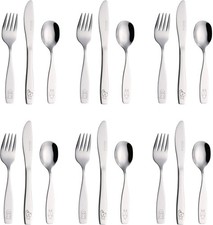 Children's Flatware Kids Sierware /Toddler Utensils - 6 x Forks,