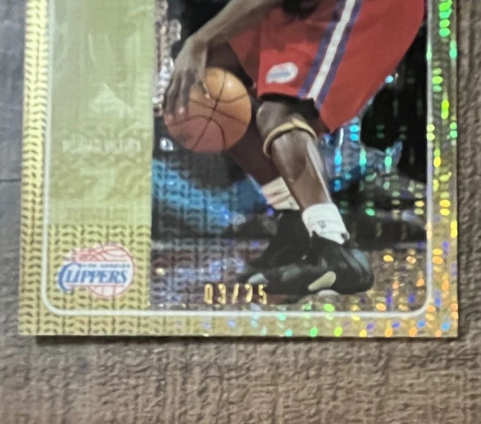 2000 Ultimate Victory Lamar Odom #04/25 Rare SSP Holo Foil Clippers Rookie RC - Image 4 of 4