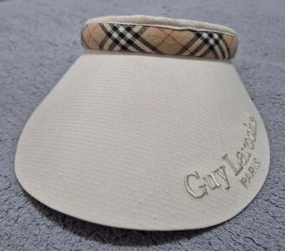 Vintage GUY LAROCHE x BURBERRY Golfmütze Schirmmütze - OSFA - 80er - Gürtel Chanel Boss