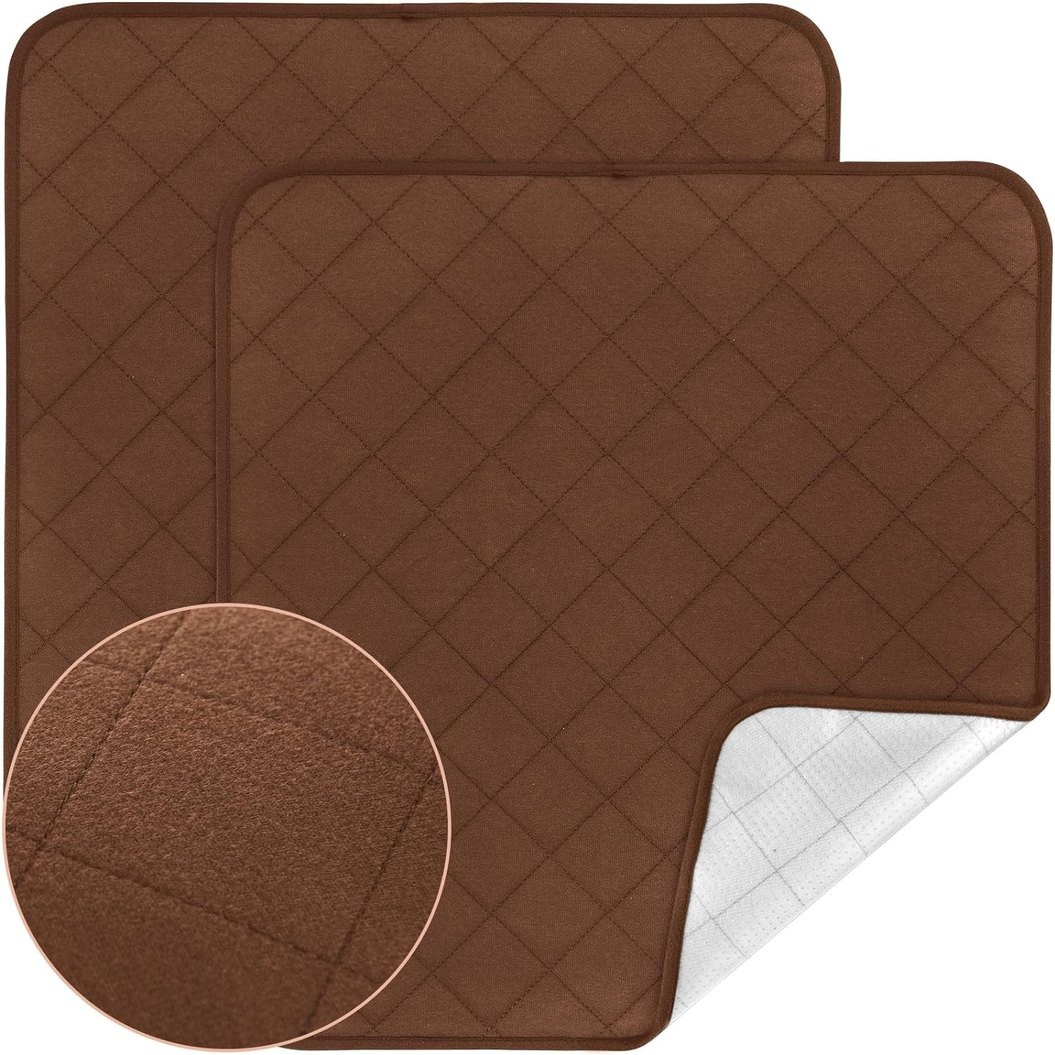 Pads For Incontinence Washable, 22" X 21" Under Pads For Adu