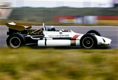 Pedro Rodriguez BRM P153 during the Dutch GP on June 21 1970 Old Photo 3