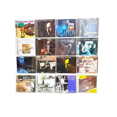 Eric Clapton & Related  CD Bundle Journeyman Unplugged Reptile The Best Cream