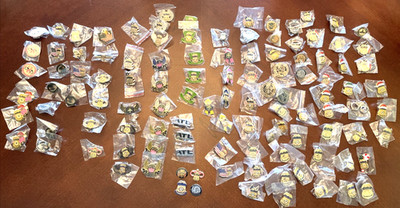  LOT of 112 Federal Air Marshal / DHS Lapel Pins - See description pics