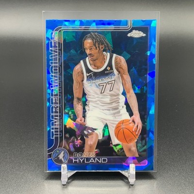 2025-26 Topps Chrome Sapphire - Bones Hyland #90 Timberwolves TTC5066