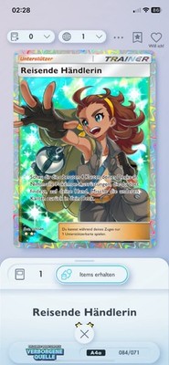 Pokemon TCG Pocket - Traveler Merchant Full Art [Digital Trade]