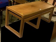 NATHAN TEAK NEST OF THREE