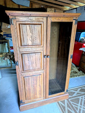 Wine Cabinet by Brandt Co. Vintage Wood!