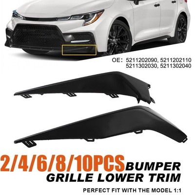 For Toyota Corolla 2020 SE Front Bumper Grill Lower Trim Molding Left+Right2-10X