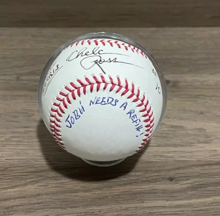 Chelcie Ross Beckett Signed Autograph Baseball bas MLB psa Major League movie view 4