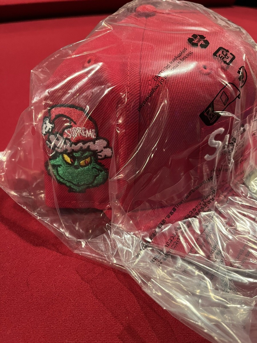 Supreme Grinch Box Logo New Era Fitted Cap Size 7 3/8 *Same Supreme Grinch Box Logo New Era Fitted Cap Size 7 3/8 *Same