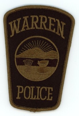 OHIO OH WARREN POLICE SUBDUED SWAT STYLE NICE SHOULDER PATCH SHERIFF | eBay