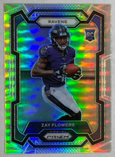 ZAY FLOWERS RC Rookie - Silver Prizm 2023 Panini Prizm #307