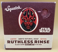 Dr. Squatch Men's Natural Bar Soap - Star Wars Limited Edition - Ruthless Rinse