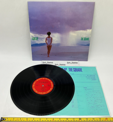 The Square 1st Best Album Light Up LP Vinyl Record 1983 Japan T