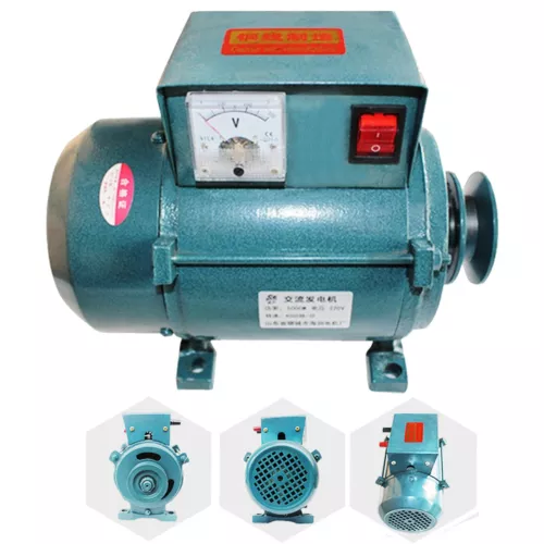 3-7KW Kleiner Generator Home Lighting Permanentmagnet Brushless Belt Dieselmotor - Bild 1 von 19