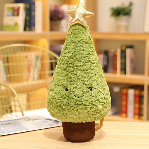 Simulación Árbol de Navidad Peluches Lindo Perenne Peluche Cojín Muñeca. - Imagen 9 de 20