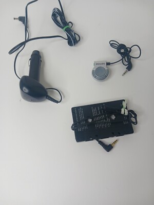Philips Audio System Remote Control, 4.5v Adapter & Cassette to MP3/CD Converter