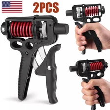 Hand Grip Forearm Power Strengthener Strength Gripper Finger Exerciser Trainer