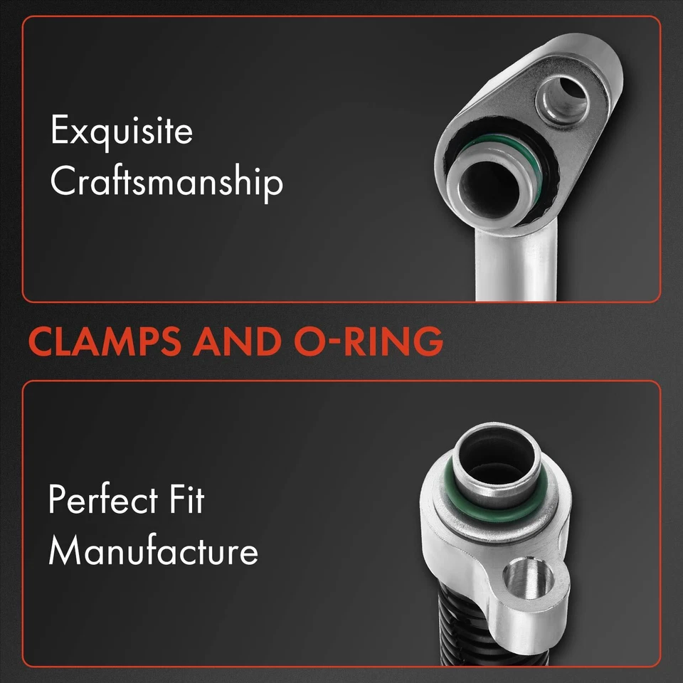 Conjunto de manguera de línea de succión y descarga de aire acondicionado para Honda Odyssey 2011-2017 V6 3,5 L Foto 3 de 4