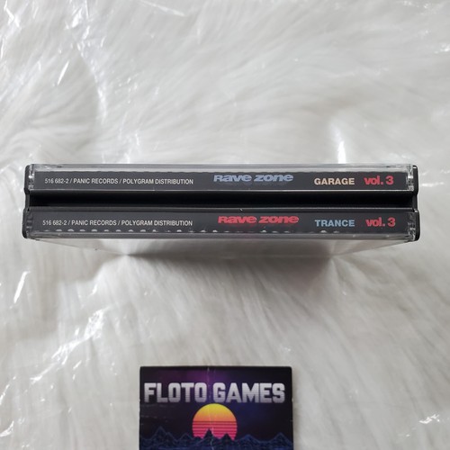 CD MUSICAL : Rave Zone Trance Garage Vol 3 - 2 CD - 1994 - Electro - Floto Games - Imagen 3 de 3