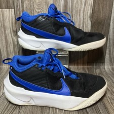 Nike Boys Team Hustle D 10 CW6735-002 BLUE Basketball Shoes Sneakers Size 6Y