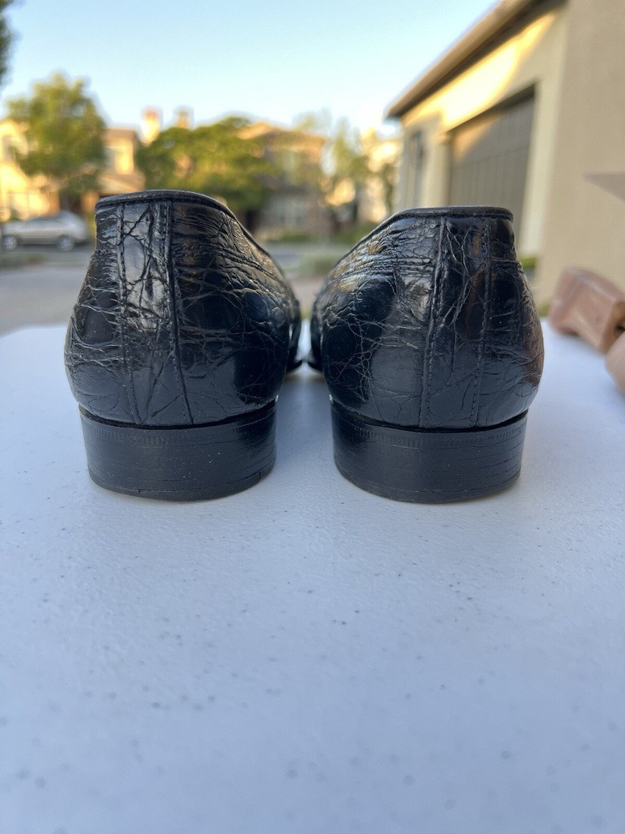 V.I.P. Collection Shoes BLACK Dress Elegant Loafers US Mens Size 10 /43 V.I.P. Collection Shoes BLACK Dress Elegant Loafers US Mens  main image 2
