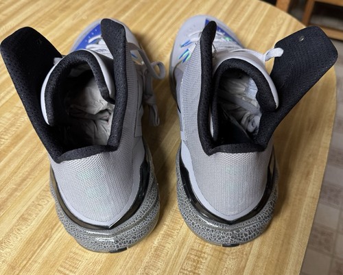 🔥Nike HyperDunk 653640-549400 2014 Grey/Blue/Neon Green Sz. 18 Promo Sample 🔥 - Picture 3 of 5