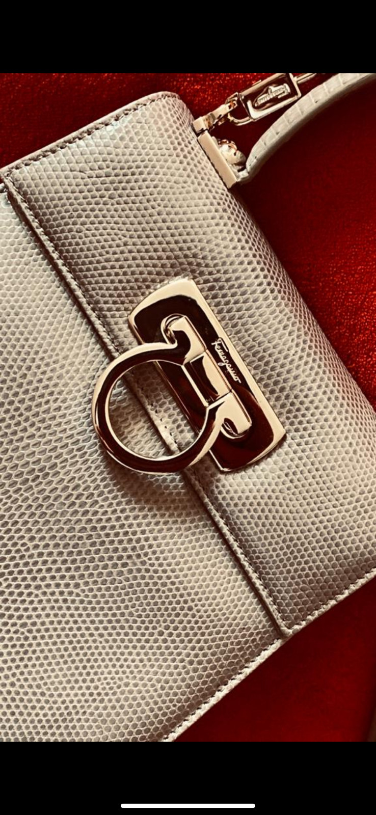 Salvatore Ferragamo handbag, made in Italy for Ferragamo’s creations image 9