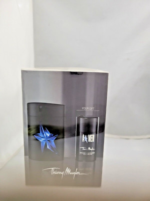 A Men by Thierry Mugler 2pc Set 3.4 FL Oz/ 100 ML EDT Spray+ Deodorant 2.7 Oz