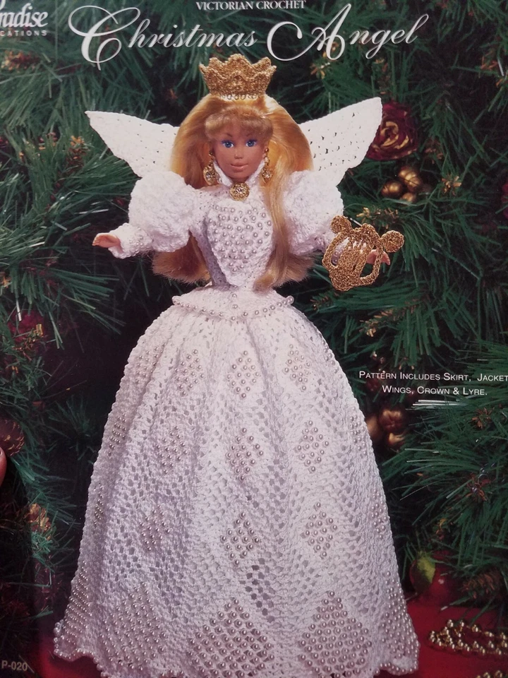 Christmas Angel Victorian  Crochet  Pattern - Image 2 of 3