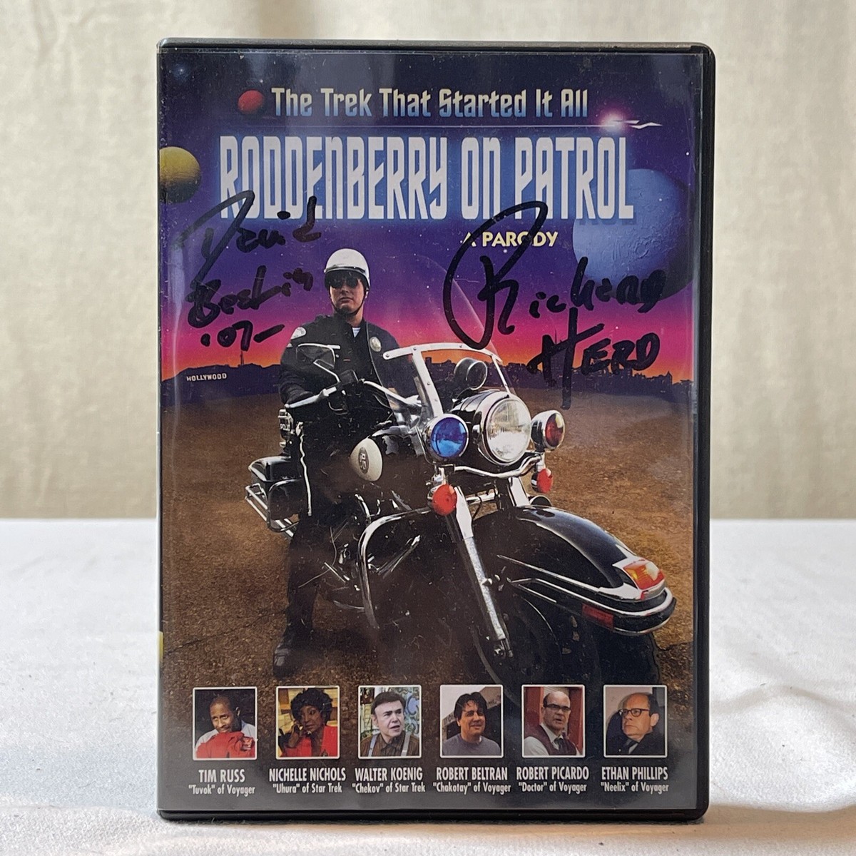 Roddenberry on Patrol DVD STAR TREK PARODY w/ WALTER KOENIG