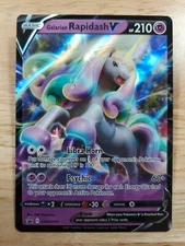 Galarian Rapidash V SWSH111 NM Promo Rare Pokemon Card