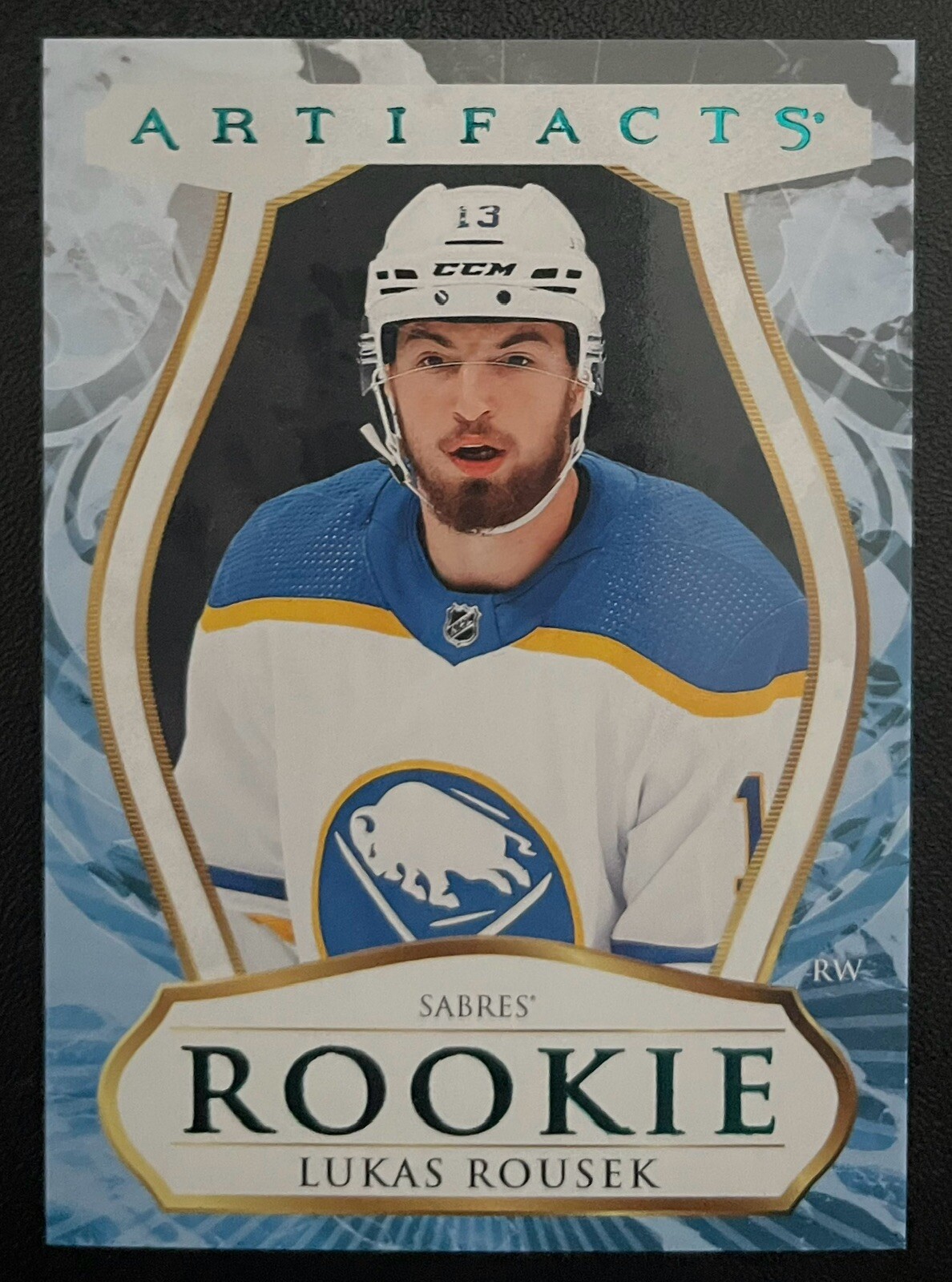 Lukas Rousek 2023-24 Artifacts Turquoise Rookie Card #180 RC | eBay