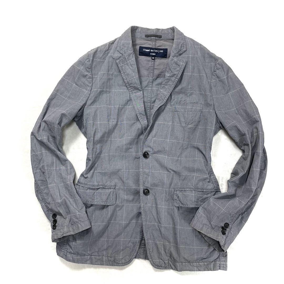 Comme des Garcons Jacket Wrinkled Glen Check Size JP-M Men Japan