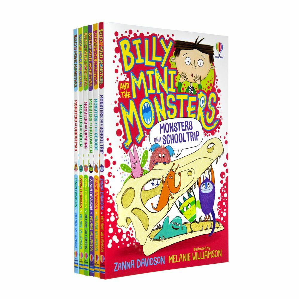 Billy and the Mini Monsters Series 2 (7-12) Collection 6 Book