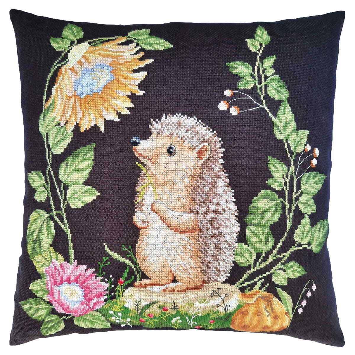 RTO counted cross stitch kit cushion ""Night walk"", 40x40cm, DIY