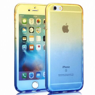 Handyhülle für Samsung Galaxy Grand Prime Schutzcase Backcover Bumper Etuis Gelb