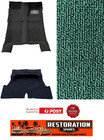 <!--F#f_0-->HOLDEN HQ HJ HX HZ SEDAN MOULDED GREEN LOOP FRONT REAR & BOOT CARPET KIT<!--F/-->