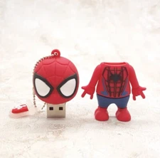 Spiderman 32GB Spider man Marvel Movie Superhero USB Flash Drives Gift box