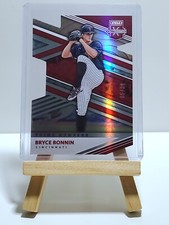 Bryce Bonnin 2020 Panini Elite Extra Edition Prime Numbers B Die-Cut 05/38 Reds
