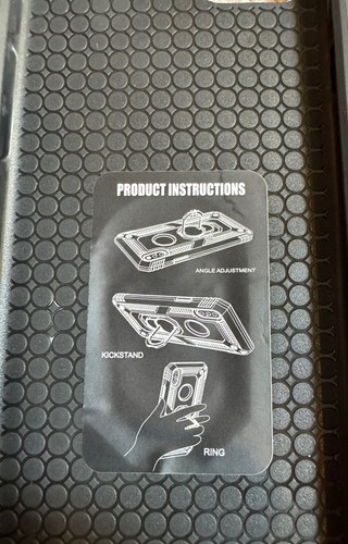 Funda Soporte Anillo LeYi Para iPhone 8/7 + Cristal Templado NEGRO - LEER DESCRIPCIÓN COMPLETA - Imagen 4 de 7