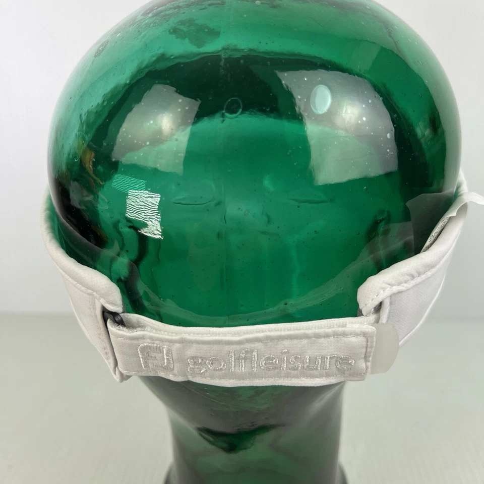 Visera de golf FootJoy ajustable blanca Foto 3 de 4