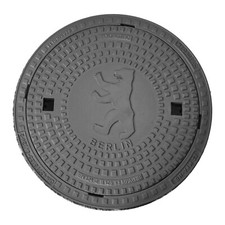 HYDROTEC Gully Kanaldeckel Schachtabdeckung Motiv Länderwappen Berlin B125