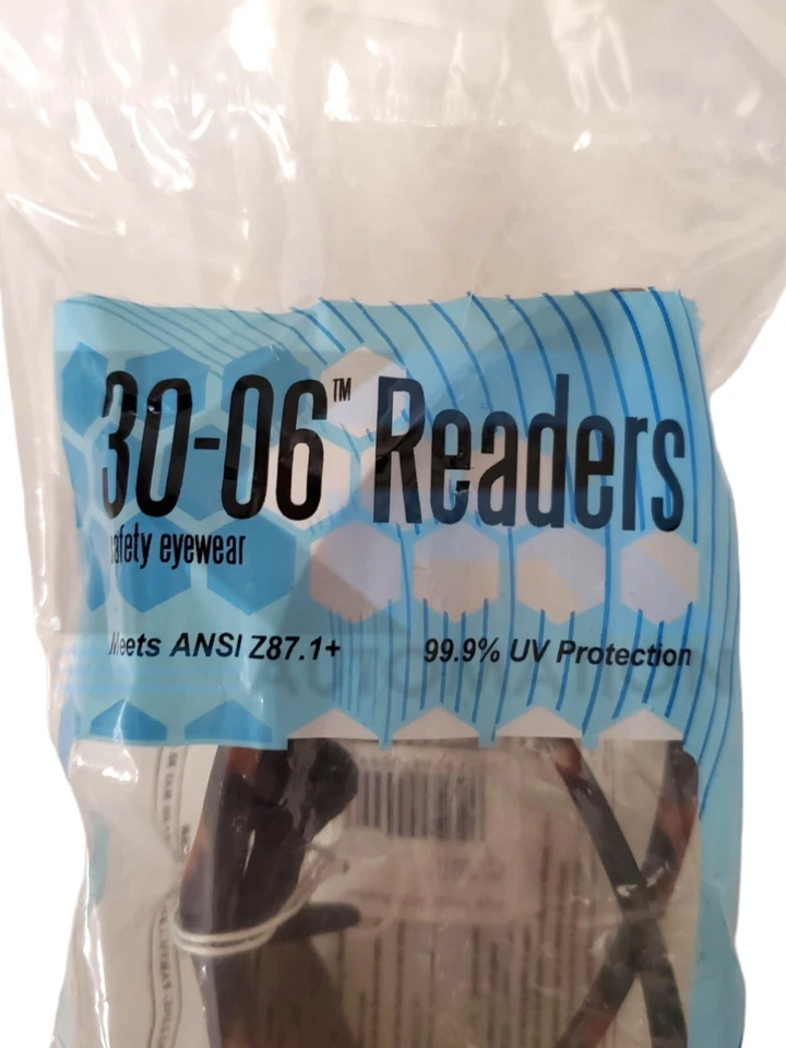 NUEVO SELLADO *LOTE DE DOS* Lectores de gafas de seguridad Jackson Safety 3011712 30-06 Foto 2 de 4